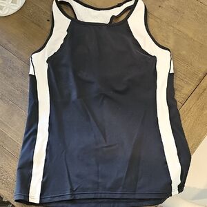 Women's Black and White Cannondale Tank Top